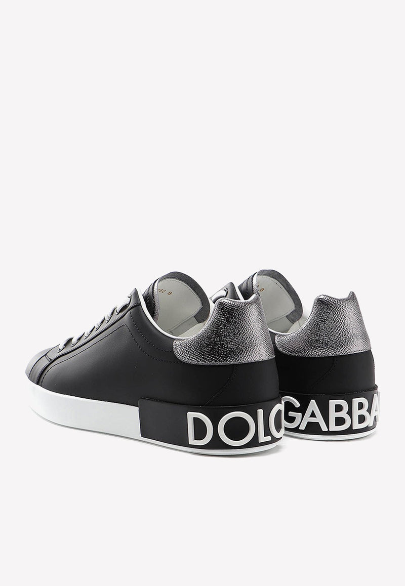 Calfskin Portofino Low-Top Sneakers