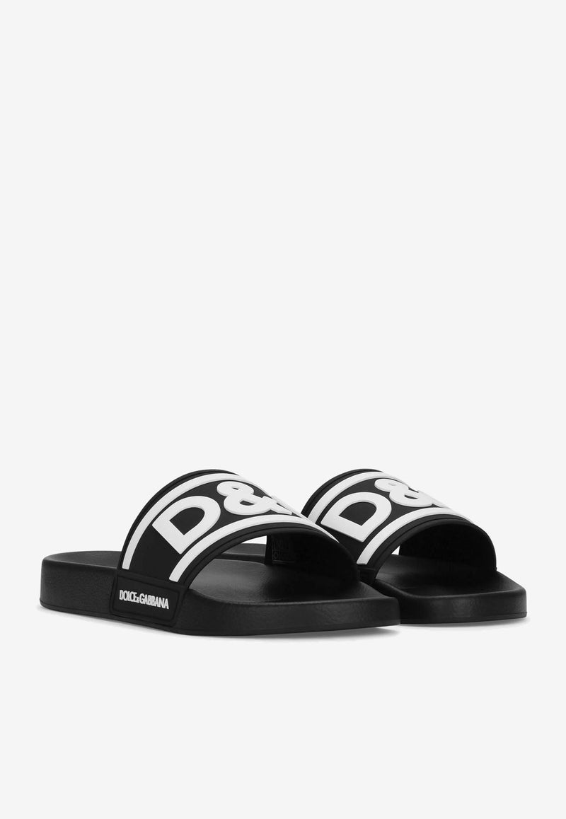 DG Logo Rubber Pool Slides