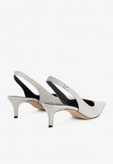 Reikii 45 Slingback Pumps in Leather