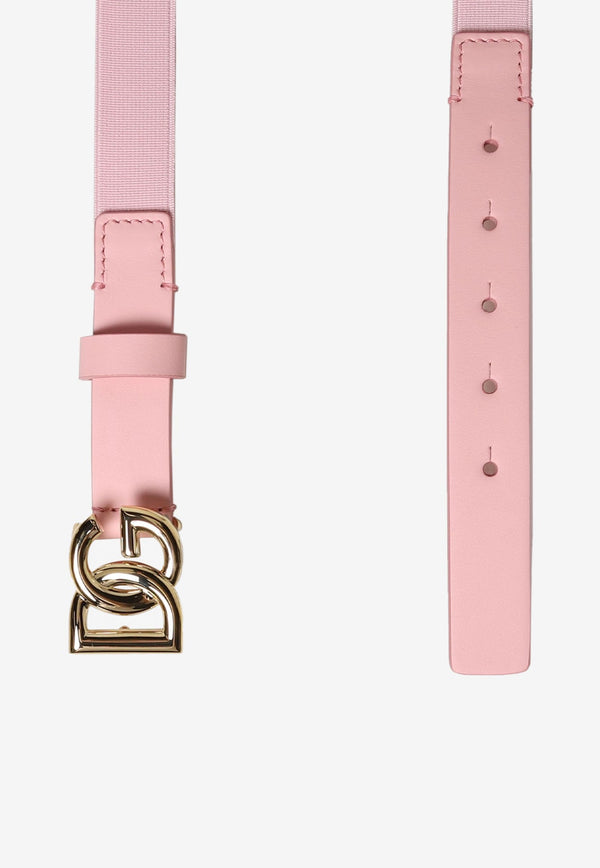 Girls DG Logo Buckle Belt