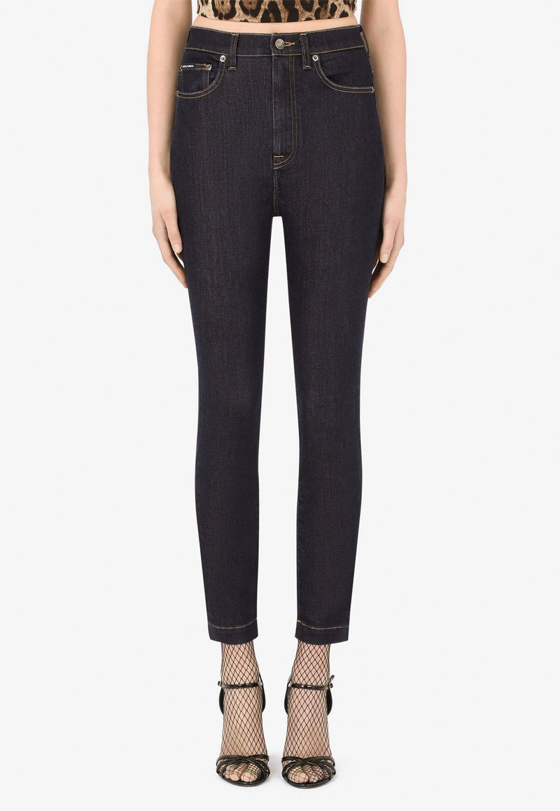 High-Waist Stretch Grace Jeans