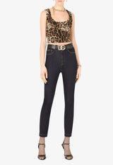 High-Waist Stretch Grace Jeans