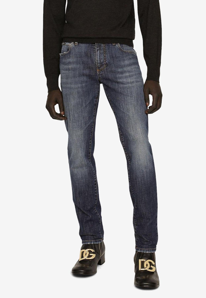 Slim-Fit Stretch Jeans