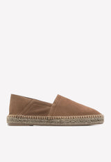 Logo Leather Espadrilles