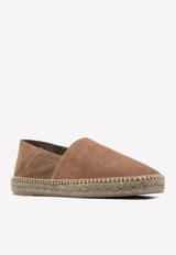 Logo Leather Espadrilles