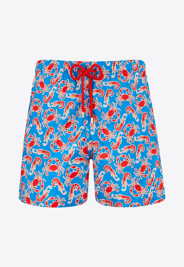 Mahina Packable Crabs & Shrimps Swim Shorts