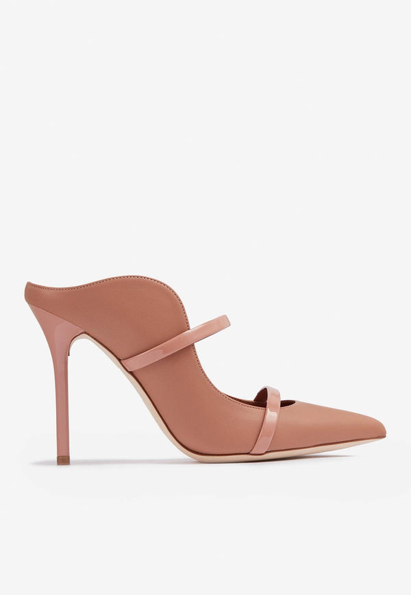 Maureen 100 Mules in Nappa Leather
