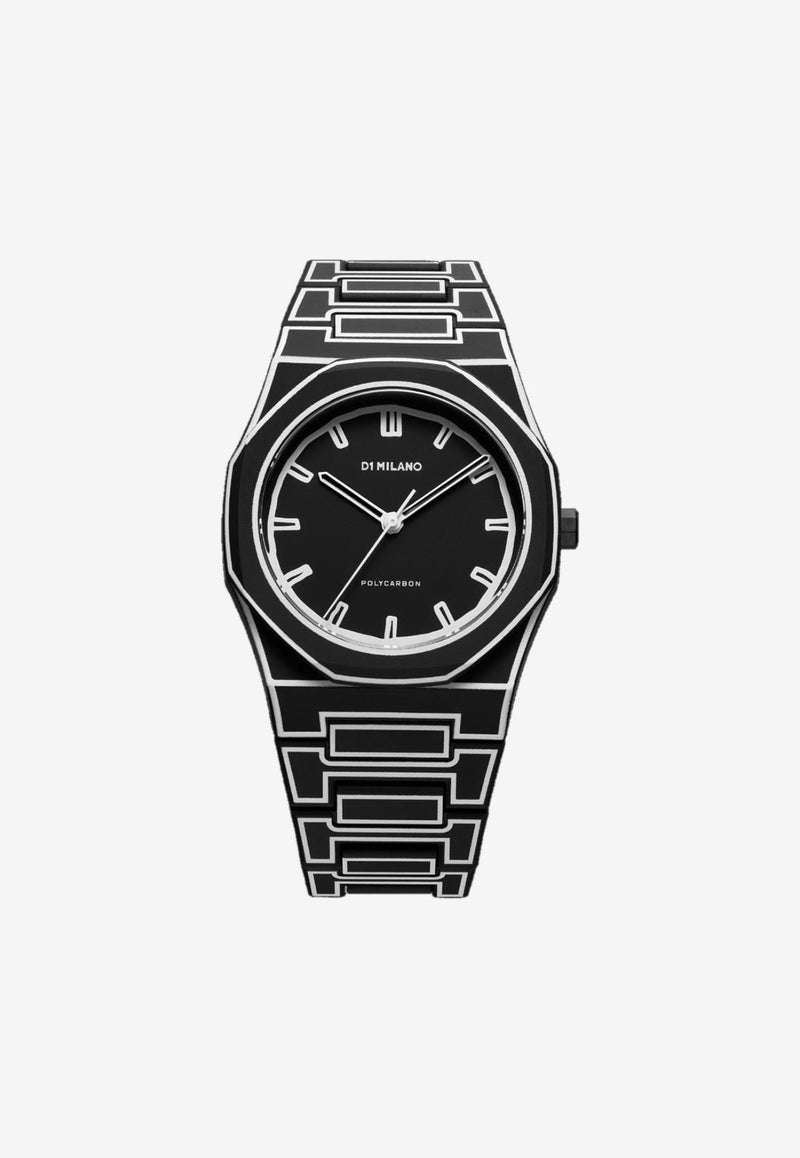 Polycarbon 2D Sketch 40.5 mm Watch