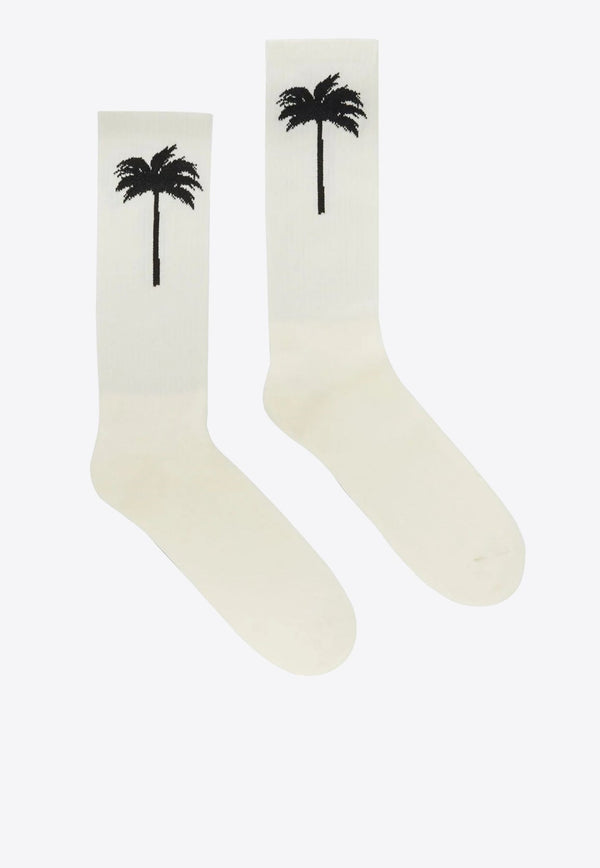 The Palm Ribbed Socks