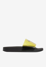 Brett Vinyl Slider Sandals