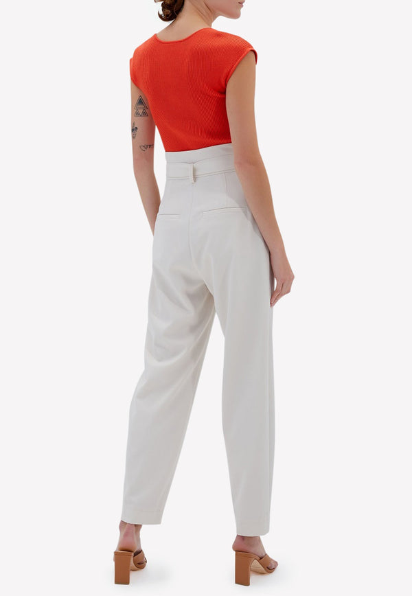 Abia Compact Rib Cropped Top
