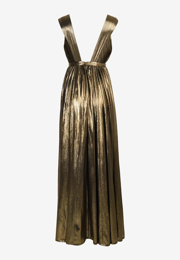 Goddess Metallic Gown