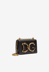 DG Nappa Leather Chain Shoulder Bag