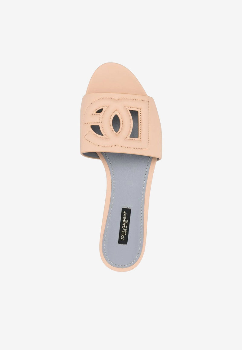 Bianca Calfskin Flat Slides