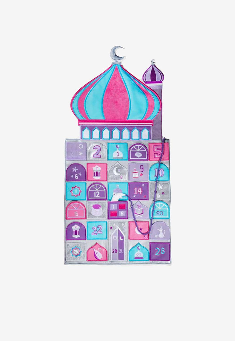 Ramadan Advent Calendar with Embroidered Pockets